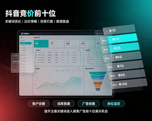 阳春抖音搜索竞价